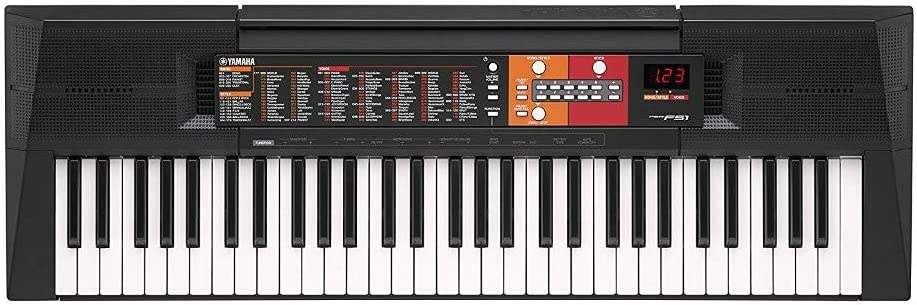 test et avis piano numérique Yamaha PSR-F51